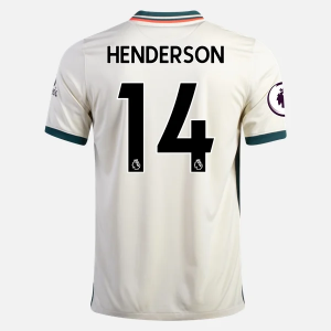 Billige Fotballdrakter Liverpool Jordan Henderson 14 Bortedrakt  2021/22 – Kortermet