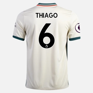 Billige Fotballdrakter Liverpool Thiago Alcantara 6 Bortedrakt  2021/22 – Kortermet