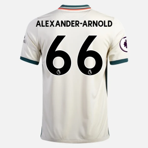 Billige Fotballdrakter Liverpool Trent Alexander Arnold 66 Bortedrakt  2021/22 – Kortermet