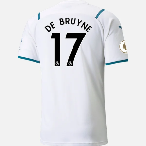 Billige Fotballdrakter Manchester City Kevin De Bruyne 17 Bortedrakt PUMA 2021/22 – Kortermet