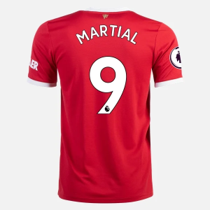 Manchester United Anthony Martial 9 Hjemmedrakt 2021 2022 – Kortermet