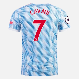 Billige Fotballdrakter Manchester United Edinson Cavani 7 Bortedrakt 2021/22 – Kortermet