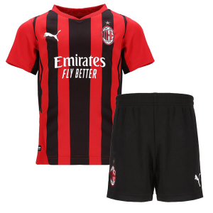 Fotballdrakter Puma AC Milan Barn Hjemme Draktsett – Kortermet