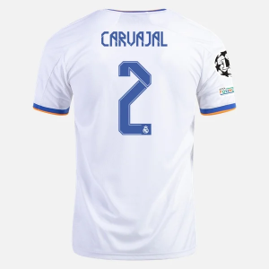 Billige Fotballdrakter Real Madrid Dani Carvajal 2 Hjemmedrakt  2021/22 – Kortermet