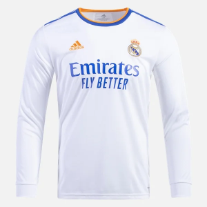 Billige Fotballdrakter Real Madrid Hjemmedrakt  2021/22 – Langermet