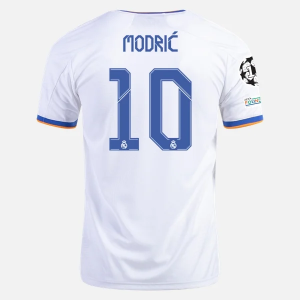 Billige Fotballdrakter Real Madrid Luka Modric 10 Hjemmedrakt  2021/22 – Kortermet