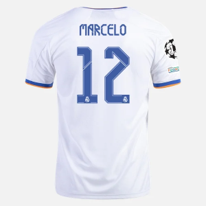 Billige Fotballdrakter Real Madrid Marcelo 12 Hjemmedrakt  2021/22 – Kortermet