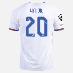 Billige Fotballdrakter Real Madrid Vinicius Jr. 20 Hjemmedrakt  2021/22 – Kortermet