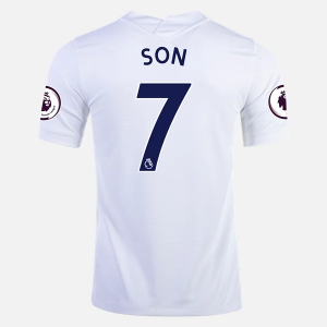 Billige Fotballdrakter Tottenham Hotspur Son Heung min 7 Hjemmedrakt  2021/22 – Kortermet