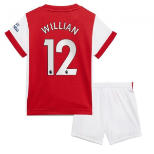 Fotballdrakter Arsenal Willian 12 Barn Hjemme Draktsett 2021 2022 – Kortermet