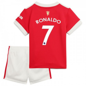 Fotballdrakter Manchester United Cristiano Ronaldo 7 Barn Hjemme Draktsett 2021 2022 – Kortermet