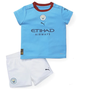 Manchester City Barn Hjemme Draktsett 2022 2023 – Kortermet
