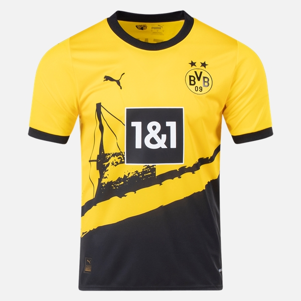Billige Fotballdrakter BVB Borussia Dortmund Hjemmedrakt 2023 2024