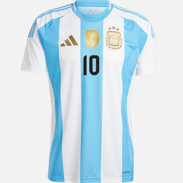 Argentina Hjemmedrakter Messi 10 America Cup Autentisk 2024
