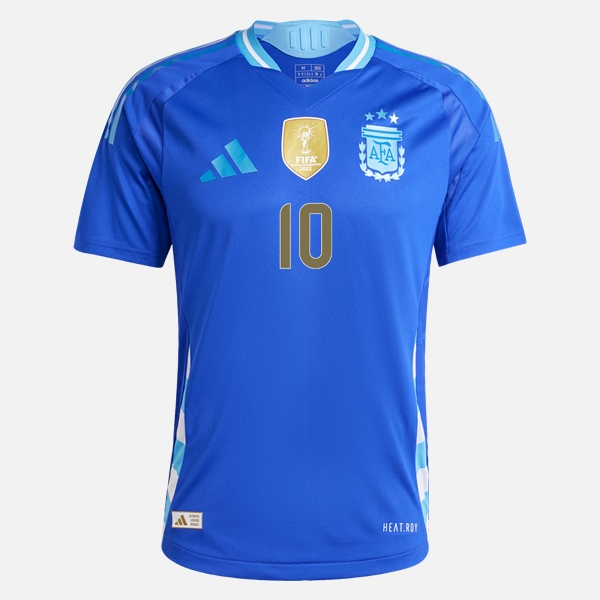 Argentina Bortedrakter Messi 10 Adidas Autentisk 2024